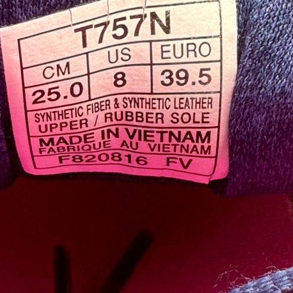 ASICS Women's‎ Gt-2000 5 Running Shoe Mid Grey/White/Pink Glow Size 8 T575N - Picture 10 of 11